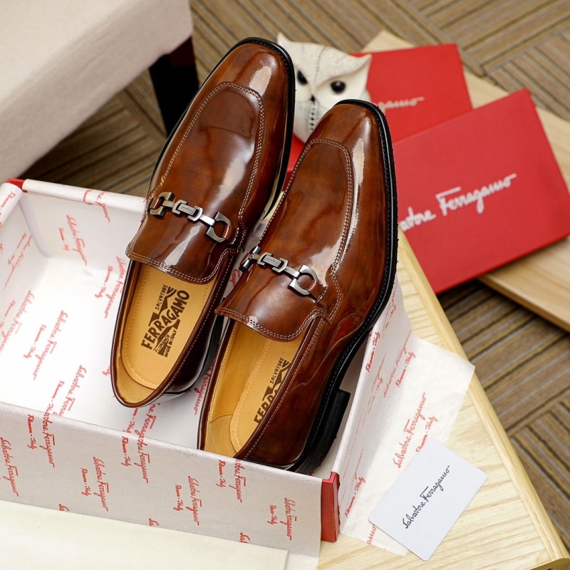 Ferragamo Leather Shoes